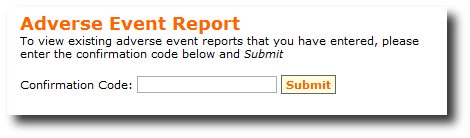 Figure 3: viewing Pre-entered Problem Report