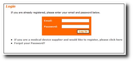 Figure 5: Logging In